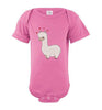 t-shirt: Alpaca Love Infant Fine Jersey Bodysuit Onesie Raspberry NB 