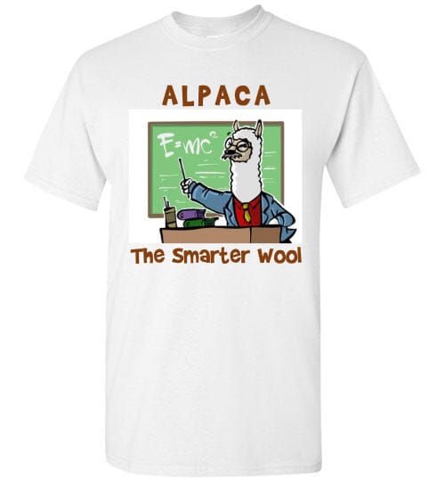 t-shirt: Alpaca The Smarter Wool Gildan Short-Sleeve - Choice Alpaca Products-TS.103593381