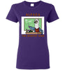 t-shirt: Alpaca The Smarter Wool Ladies Short-Sleeve Purple S 