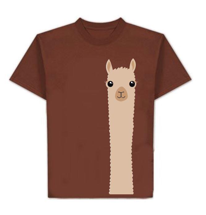 t-shirt: Alpaca Watching - Choice Alpaca Products-alpwatch-y-xsm