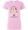 t-shirt: I Want Alpacas to Like Me Gildan Ladies Short-Sleeve - Choice Alpaca Products-TS.101355006