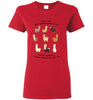 t-shirt: I Want Alpacas to Like Me Gildan Ladies Short-Sleeve - Choice Alpaca Products-TS.101355018