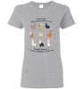 t-shirt: I Want Alpacas to Like Me Gildan Ladies Short-Sleeve - Choice Alpaca Products-TS.101355030