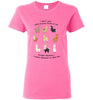 t-shirt: I Want Alpacas to Like Me Gildan Ladies Short-Sleve Azalea S 