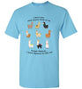 t-shirt: I Want Alpacas to Like Me Gildan Short-Sleve Sky S 