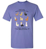 t-shirt: I Want Alpacas to Like Me Gildan Short-Sleve Violet S 