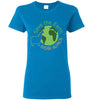 t-shirt: Save the Earth Wear Alpaca Ladies Short-Sleeve Shirts & Tops Sapphire S 