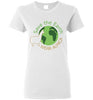 t-shirt: Save the Earth Wear Alpaca Ladies Short-Sleeve Shirts & Tops White S 