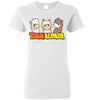 t-shirt: Team Alpaca Gildan Ladies Short-Sleeve FUN White S 