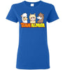 t-shirt: Team Alpaca Gildan Ladies Short-Sleeve - Choice Alpaca Products-TS.85670697