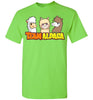 t-shirt: Team Alpaca Gildan Short-Sleeve FUN Lime S 