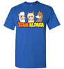 t-shirt: Team Alpaca Gildan Short-Sleve FUN Royal S 
