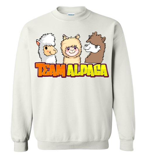 Team Alpaca Gildan Crewneck Sweatshirt - Choice Alpaca Products-TS.85670798