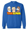 Team Alpaca Gildan Crewneck Sweatshirt - Choice Alpaca Products-TS.85670831