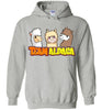 Team Alpaca Gildan Heavy Blend Hoodie FUN Sports Grey S 