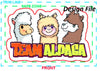 Team Alpaca Sticker FUN 
