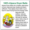 Wet Felted Alpaca Dryer Balls - Grey Aussie - Choice Alpaca Products-aussiedryerballs-setof3