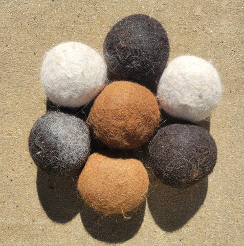 Wet Felted USA Alpaca Dryer Balls